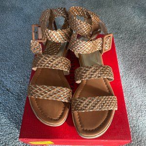 Donald Pliner sandals with ankle straps
